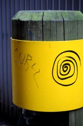 graffiti pole